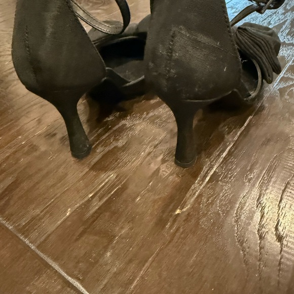 A New Day Black Bow Heels - Picture 4 of 5